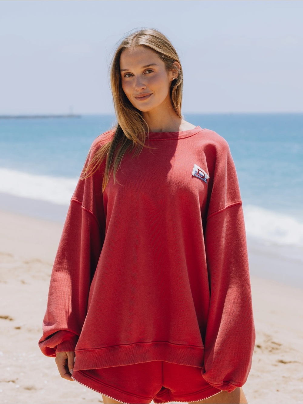 Daily Drills Heavyweight Oversized Out East Crew - NWT - Picture 2 of 7